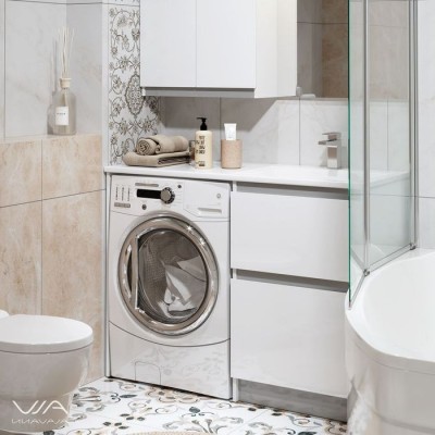 Тумба Soft Silver с раковиной Marsal 120 правая Тумба Soft Silver с раковиной Marsal 120 правая