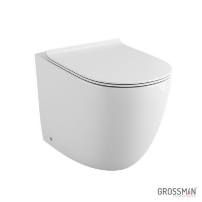 Унитаз приставной Grossman GR-PR4411S белый Унитаз приставной Grossman GR-PR4411S белый