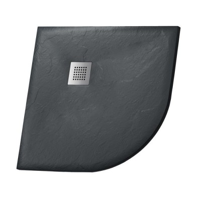 Душевой поддон Grossman Strong GR-S2100100 (100х100) из искусственного камня, четверть круга, графит Душевой поддон Grossman Strong GR-S2100100 (100х100) из искусственного камня, четверть круга, графит