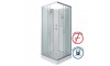 Душевая кабина Niagara Classic NG-1101-14BK 90х90 низкий поддон