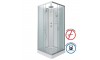 Душевая кабина Niagara Classic NG-1101-14BKT 90х90 низкий поддон