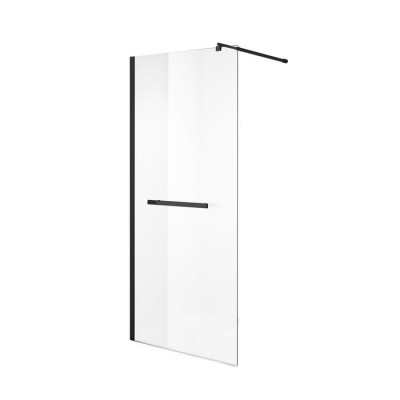 Душевая перегородка NG-681-11 Black (1100x1950) Душевая перегородка NG-681-11 Black (1100x1950)