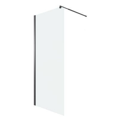 Душевая перегородка NG-551-70BLACK (700x1900) Душевая перегородка NG-551-70BLACK (700x1900)