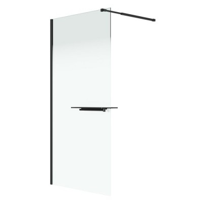 Душевая перегородка NG-582-90BLACK (900x2000) Душевая перегородка NG-582-90BLACK (900x2000)