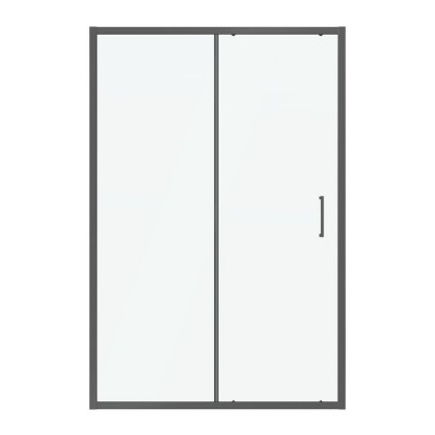 Дверь в нишу Niagara Nova NG-32-13AGR-14 (1300х1950) графит матовый, дверь раздвижная, стекло прозрачное Дверь в нишу Niagara Nova NG-32-13AGR-14 (1300х1950) графит матовый, дверь раздвижная, стекло прозрачное