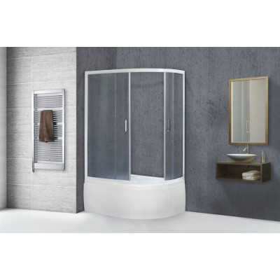Душевой уголок Royal Bath RB 8120BK-C (матовое) левый Душевой уголок Royal Bath RB 8120BK-C (матовое) левый