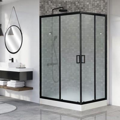Душевой уголок Royal Bath RB 8120HP-C-BL (матовое) левый Душевой уголок Royal Bath RB 8120HP-C-BL (матовое) левый