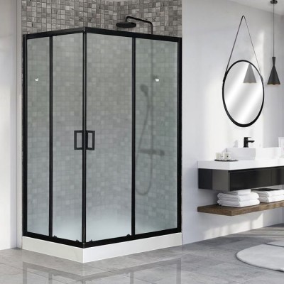 Душевой уголок Royal Bath RB 8120HP-C-BL (матовое) правый Душевой уголок Royal Bath RB 8120HP-C-BL (матовое) правый