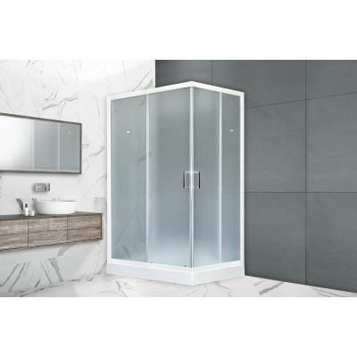 Душевой уголок Royal Bath RB 8120HP-C (матовое) левый Душевой уголок Royal Bath RB 8120HP-C (матовое) левый