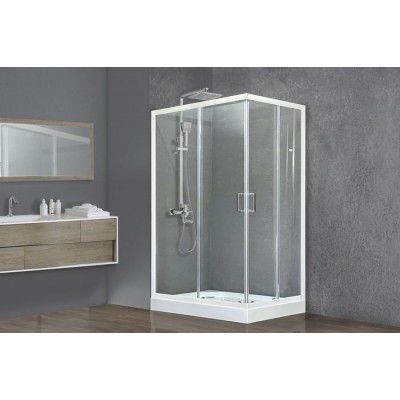 Душевой уголок Royal Bath RB 8120HP-T (прозрачное) левый Душевой уголок Royal Bath RB 8120HP-T (прозрачное) левый