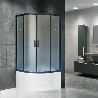 Душевой уголок Royal Bath RB 90BK-C-BL 90х90x200 (матовое) Душевой уголок Royal Bath RB 90BK-C-BL 90х90x200 (матовое)